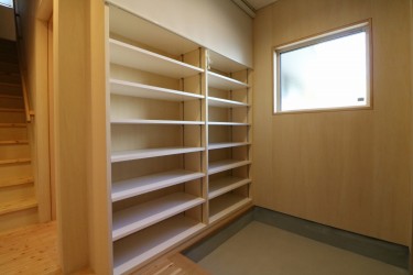 須坂市Y様邸シューズボックス
