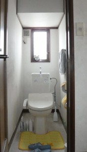長野市U様邸リフォーム　トイレBEFORE
