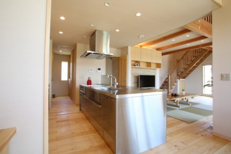 アイランド型キッチン